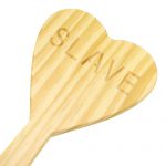 木製パドル ハートシェイプ Slave（スレーブ） - 画像 (6)