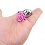 シルバースターター ローズフローラル アナルプラグ - 画像 (4)