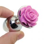 シルバースターター ローズフローラル アナルプラグ - 画像 (6)