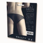 極薄ストレッチハーフバックショーツ　ブラック - 画像 (4)