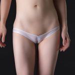 極薄ストレッチくい込みショーツ　ホワイト - 画像 (2)