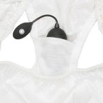 nemoP ローターポケット付きショーツ(フロントレースフリル) ホワイト - 画像 (4)