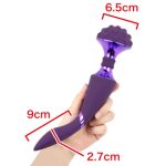 Shiatsu（シアツ）　ベンダブルマッサージャーワンド　パープル - 画像 (3)