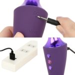 Shiatsu（シアツ）　ベンダブルマッサージャーワンド　パープル - 画像 (6)